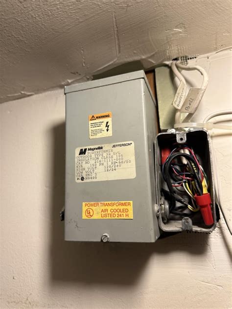 remove old door bell transformer from junction box|old doorbell transformer replacement.